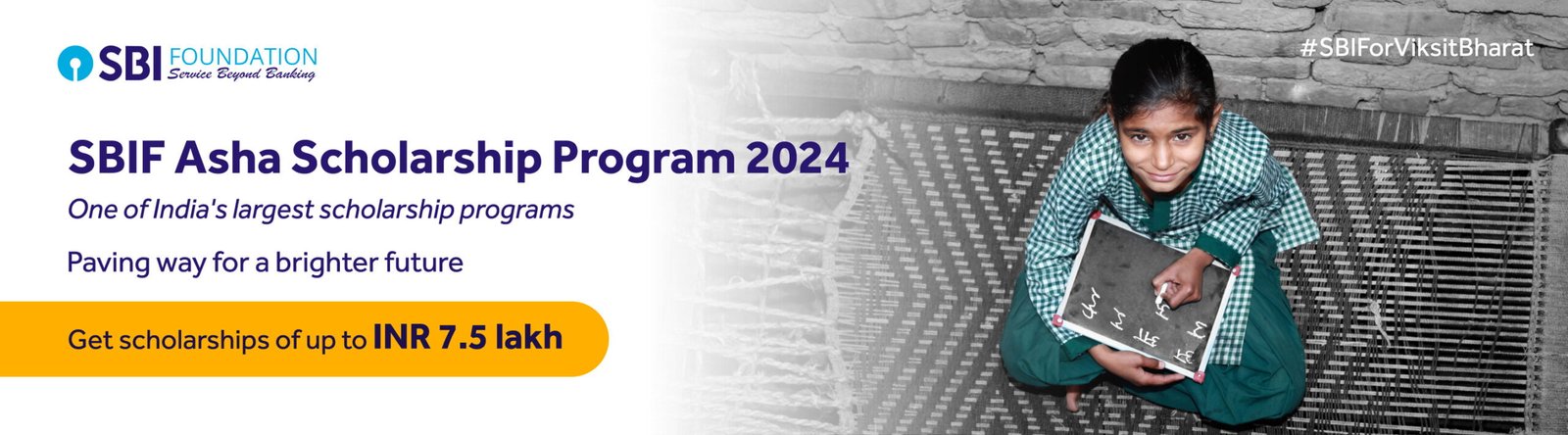 SBI Asha Scholarship 2024