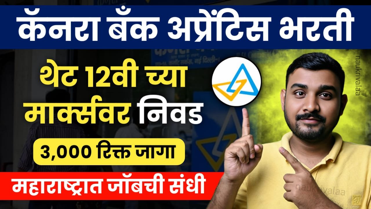 Canara Bank Apprentice Bharti 2024