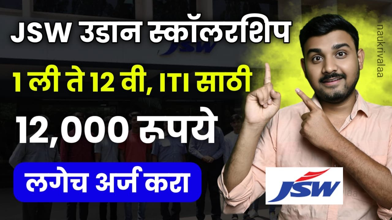 JSW Udaan Scholership 2024