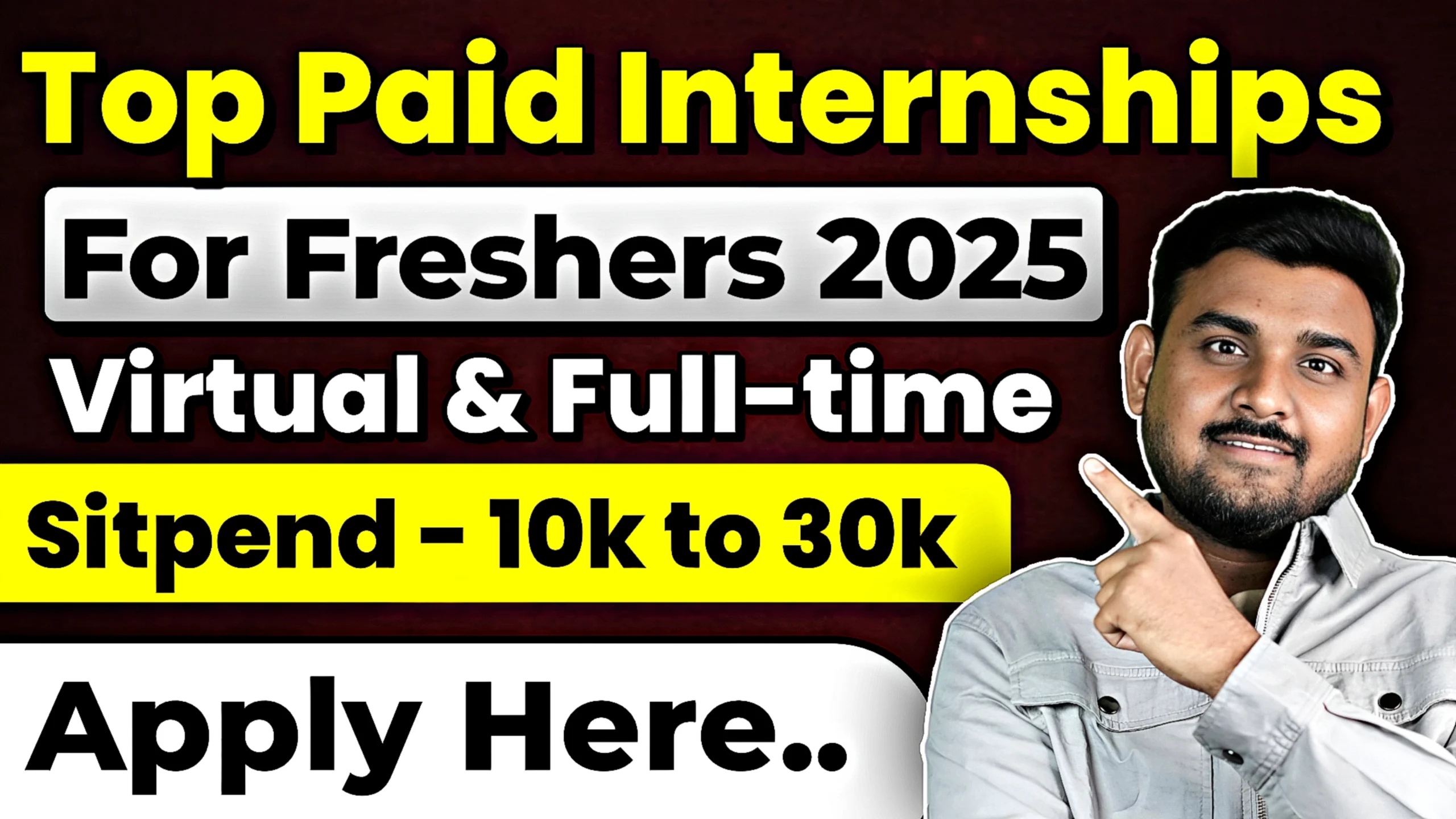 Paid Internships for Freshers 2025
