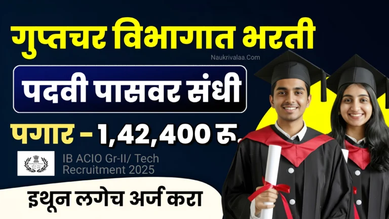 IB ACIO Gr-II/ Tech Recruitment 2025